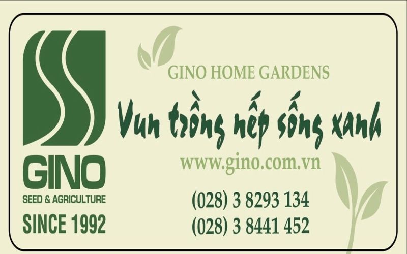 Siêu thị hạt giống cây trồng TPHCM Gino