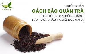 cách bảo quản trà
