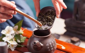 Thìa lấy mẫu trà