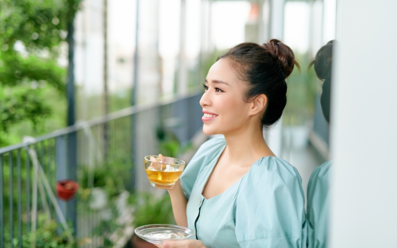 Một số lưu ý khi sử dụng trà điều hòa kinh nguyệt
