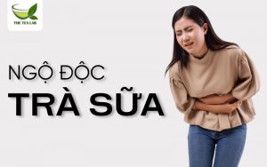 ngộ độc trà sữa