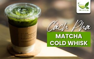 cách pha Matcha Cold Whisk