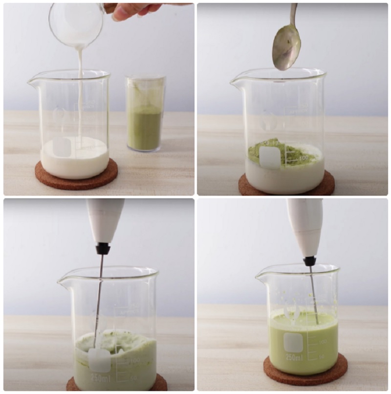 Đánh Matcha Foam