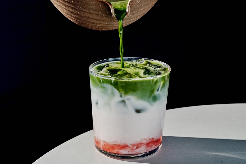 Matcha dâu tây