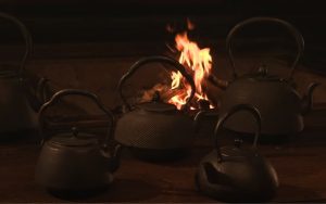 quy trình sản xuất ấm gang Tetsubin