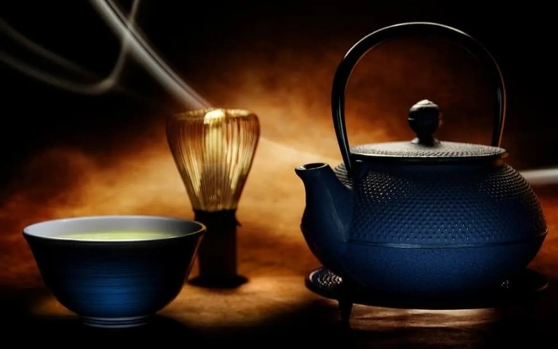 vai trò của ấm Tetsubin trong trà đạo Nhật Bản