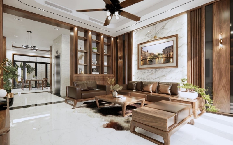 Đặt bàn trà lệch, chông chênh, không ổn định