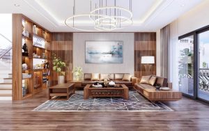 Kích thước và chiều cao bàn trà hợp phong thủy