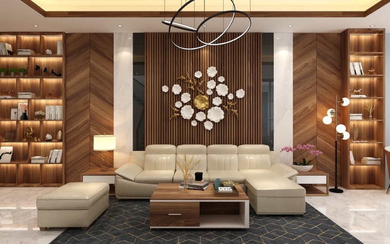 Kiêng đặt bàn trà dưới xà ngang