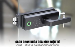 cách chọn khóa cửa kính