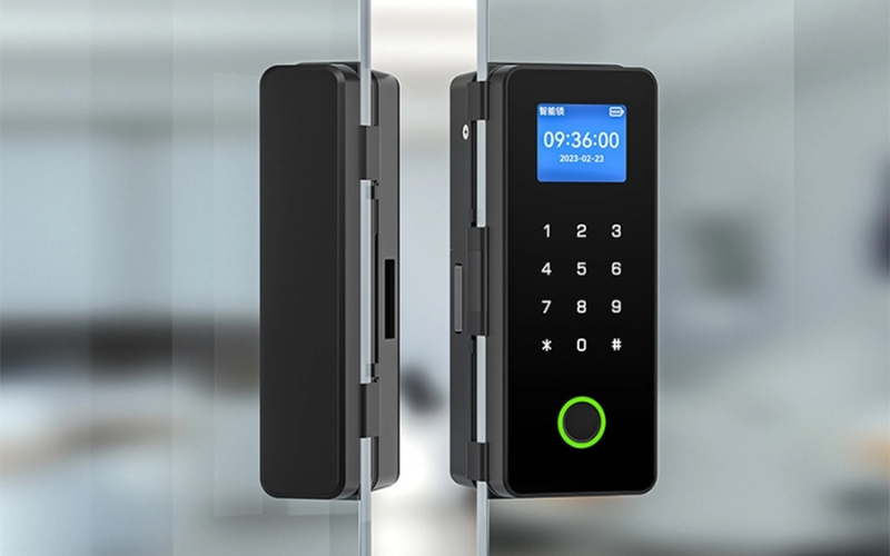 Khóa cửa kính điện tử là gì