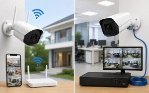 giới thiệu camera có dây và không dây
